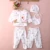 5 Штук Пижамы Sleeper Set Новорожденный Младенец Унисекс Baby Boy Girl Одежда Животных Печати Нижнее Белье Рубашка и Брюки 0-3M