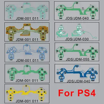 

JCD Replacement Buttons Ribbon Circuit Board for PS4 Dualshock 4 Pro Slim Controller Conductive Film Keypad flex Cable PCB