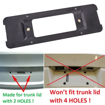 

Stylish License Plate Frame Bumper Bracket Heat Resistant Mount Holder Cars Universal PPE Structure Auto Accessories Durable