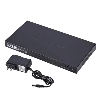 

1080P 3D Mini 8 Port HDMI Splitter Switcher 1x8 1 in 8 out HDMI Distributor Splitter For DVD players, DVRs and game console