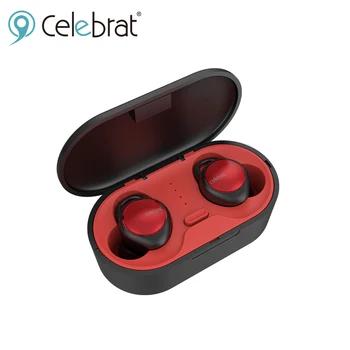 

Celebrat FLY-4 fly TWS Earbuds Bluetooth 5.0 Wireless Stereo Sound Earphones For mi 5g phone