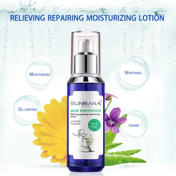 

SUNRANA Non-irritating Relieving Repairing Moisturizing Lotion Facial Moisturizing Whitening Lifting Visage Firming Soothing