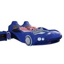 Стильная Детская кровать из натуральной кожи