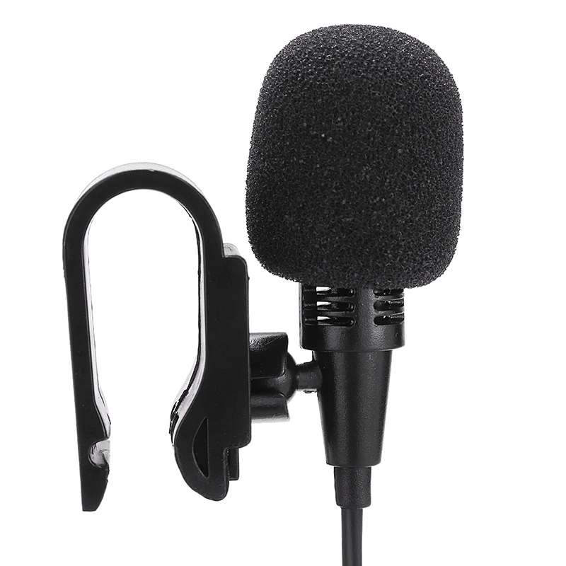 For SONY JVC PIONEER 1pc Professional Car Audio Microphone 3.5mm Jack Plug Mic Stereo Mini Wired External Microphone Pohiks