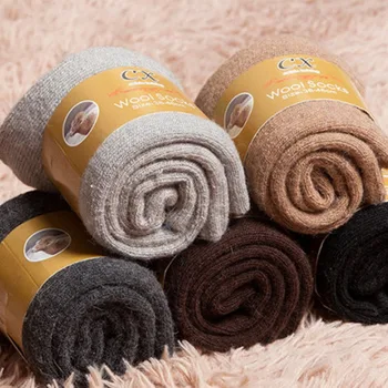 

Mens Winter Socks Wool Cashmere Comfortable Thick Socks Outdoor Sports Socks