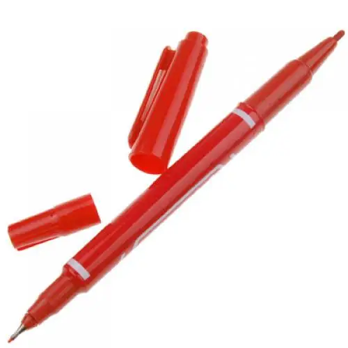 Мяч для гольфа Линейный шаблон маркера с ручкой Инструмент для выравнивания рисования