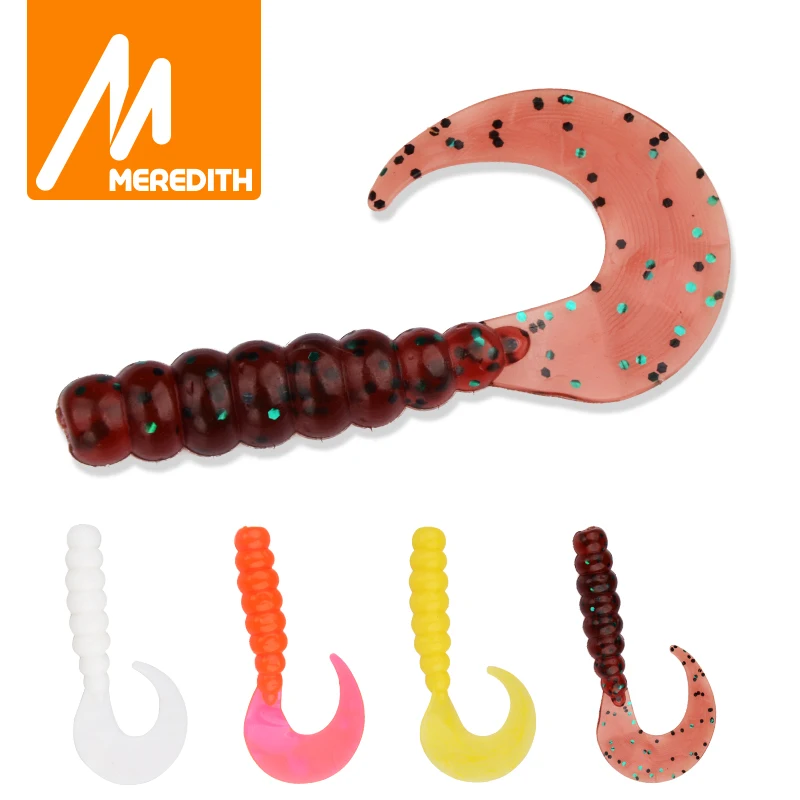 MEREDITH 10 шт./лот силиконовые приманки 80 мм 3 5 г iscas искусственные личинки рыболовные