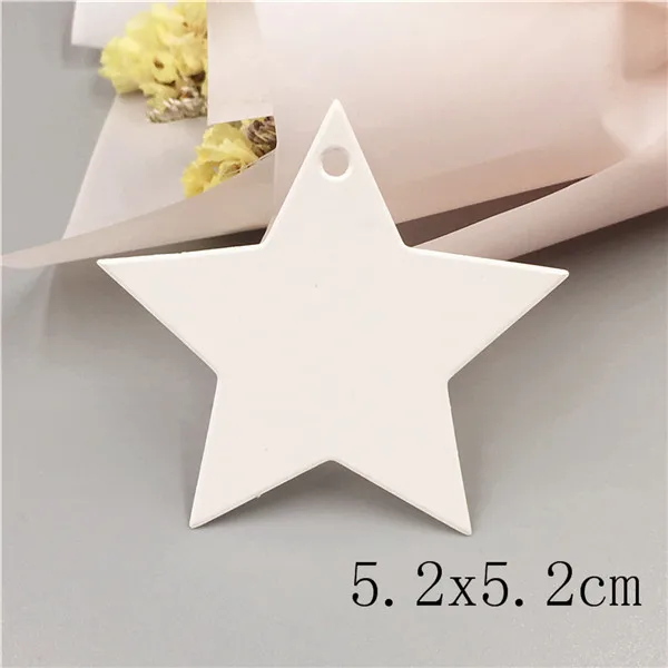 5.2x5.2cm 100 шт крафт-бумага ручной работы тег с любовью для DIY Подарочная коробка тег Конфеты Кекс Спасибо Теги/сувениры ручной работы имя бренд тег - Цвет: 5.2x5.2cm
