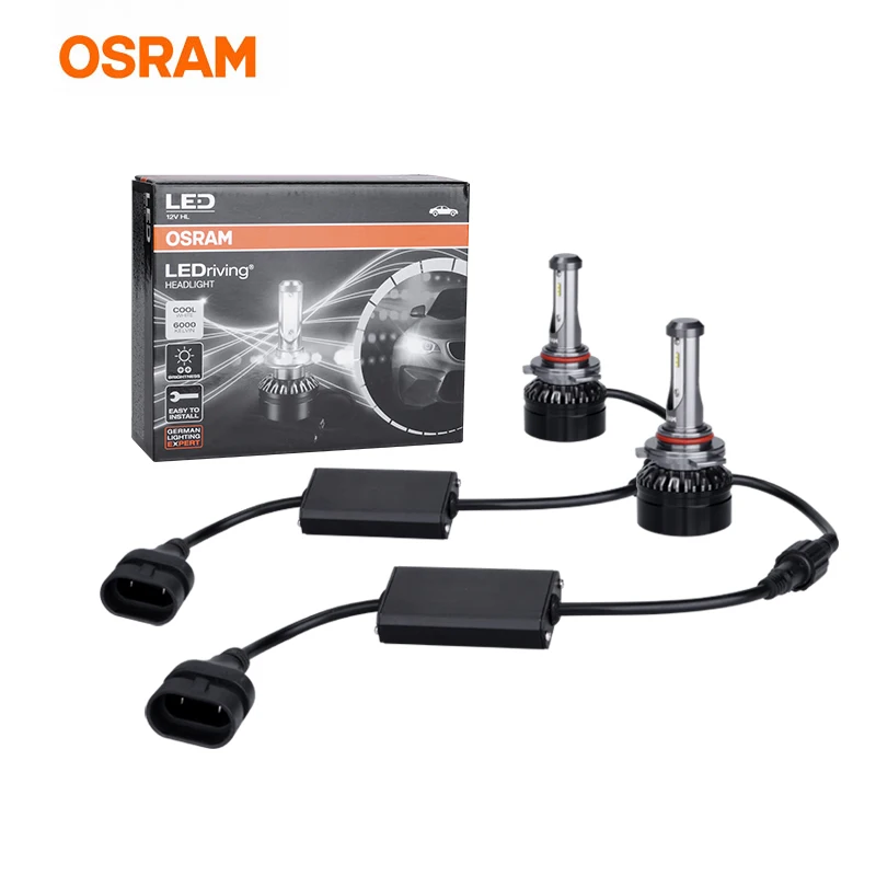 

Osram 9012 Led Headlights HIR2 H7 LED Bulb 12V Automotive with H7 LED Turbo Fan 19012CW 15210CW Led Light Car Lighting Bulb