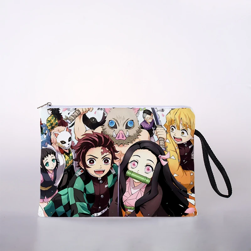 

Cartoon Anime Cosmetic Bag Waterproof Printing Fashion Turtle Leaf Toilet Bag Customized Travel Clutch