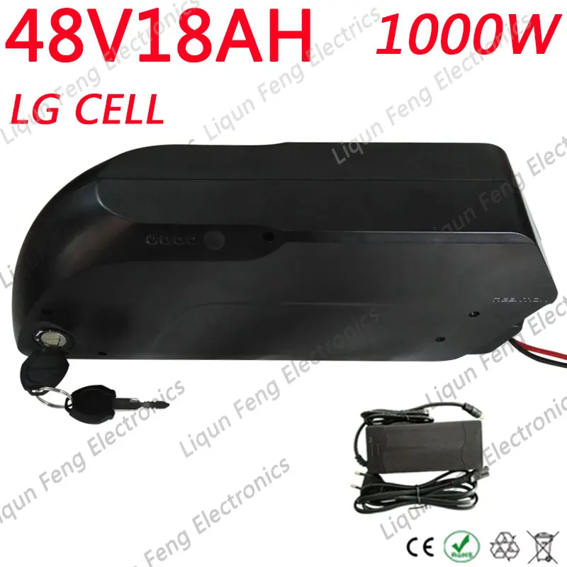 48V аккумулятор 48V 17AH Электрический велосипед литиевая батарея для 48V 500W 750W 1000W 1500W комплект электровелосипеда с двигателем с 2А зарядным устройством