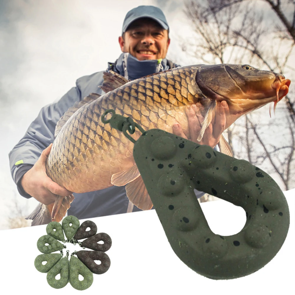 

Fishing Sinker Lead Weight Pendant Shape Weights Swivel Tackle Carp Leads Accessories Fishing tools 81g/110g