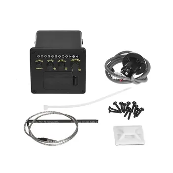 

2-Band EQ Acoustic Guitar Piezo Pickup System with Tuner Function
