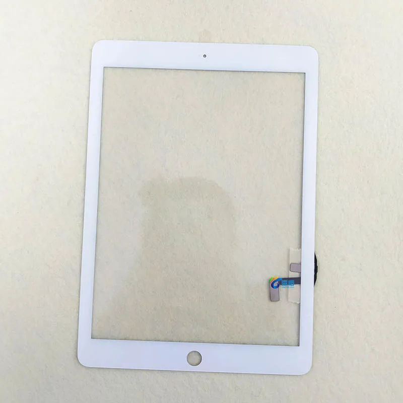 Для iPad Air 1 iPad 5 сенсорный экран дигитайзер Переднее стекло дисплей Сенсорная панель Замена A1474 A1475 A1476 клей+ инструмент - Цвет: Белый