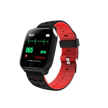 

F16 Color Screen Smart Watch Sleep monitoring Waterproof Sports Step Bracelet Men Women Wearable Devices For IOS Android
