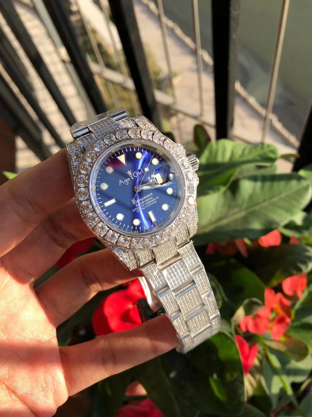Роскошные брендовые новые мужские часы PearlMaster 39 Iced с большими бриллиантами, автоматические механические часы 904L из нержавеющей стали с сапфиром 45 мм AAA