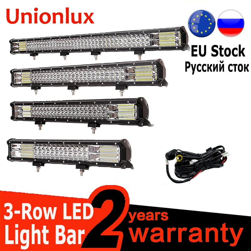 Najtaniej Latarka podłużna led do pracy W terenie Combo 12 18 20 22 26 cala 288W 324W 180W listwa led ATV 12V 24V 4X4 Auto lampa przeciwmgielna Truck SUV