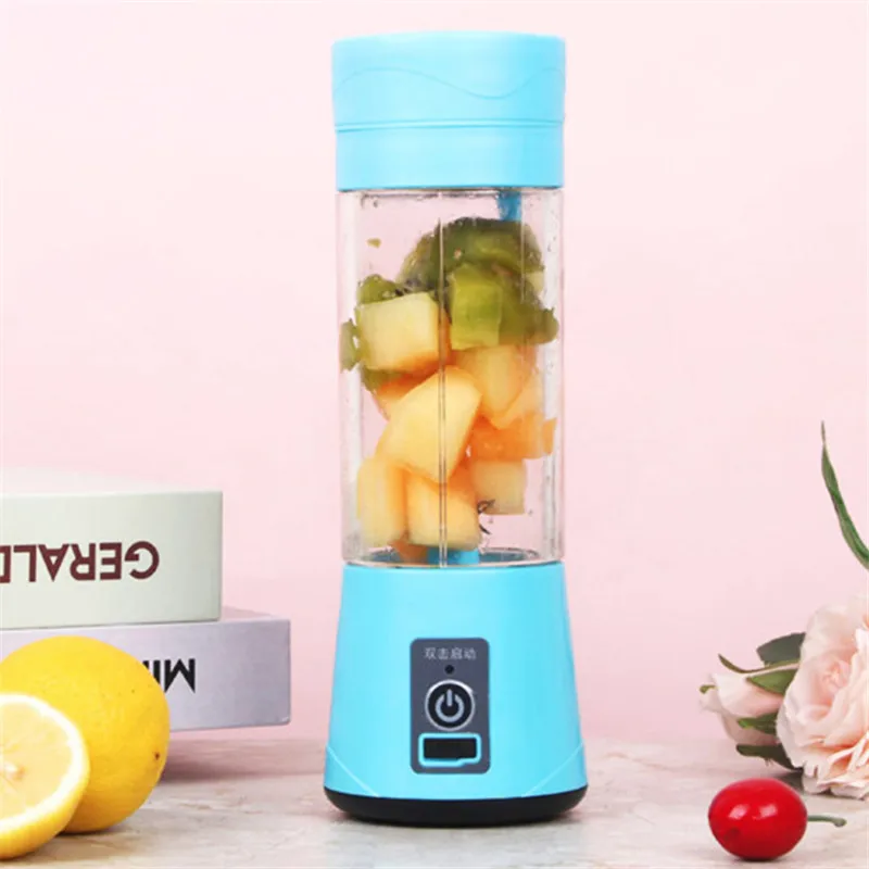 

Portable Small Juicer Electric USB Blender Fruit Cup Machine Sports Bottle Juicing Cup Kitchen Mixer Maker Blender Machine