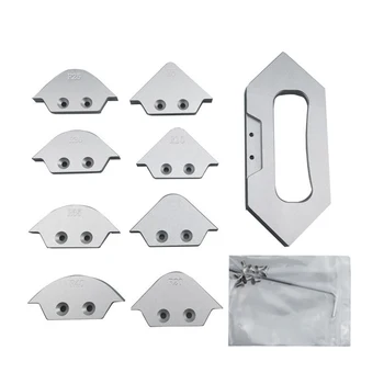 

Radius Woodworking Grinding Aluminium Alloy Templates Trimming Tool Rounded Corner Table Bit Router Set Chamfer Quick-Jig