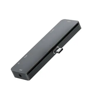 

7 in 1 USB Type-C HUB to HDMI USB3.0 Adapter USB-C PD TF Memory Card Multiport Card Reader Adapter For iPad Pro MacBook