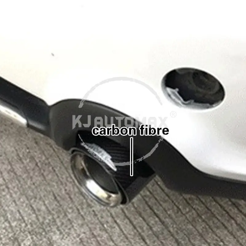 KJAUTOMAX для Mini Cooper R55 R56 R60 R61 F54 F55 F56 отделка выхлопной трубы из углеродного
