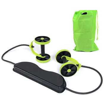 

Ab Roller Wheel with Mat Abdominal Trainer Wheel Arm Waist Leg Exercise Multi-functional Home Workout Fitness Equipment Exercise