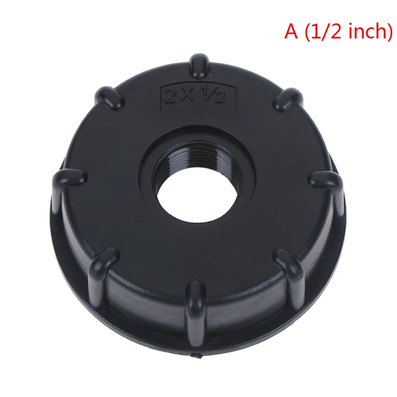 2 styels IBC Tank Adapter Tap Connector Replacement Valve Fitting For Garden Water Connectors 1/2 Inch 3/4 Inch 1 Inch Thread 
