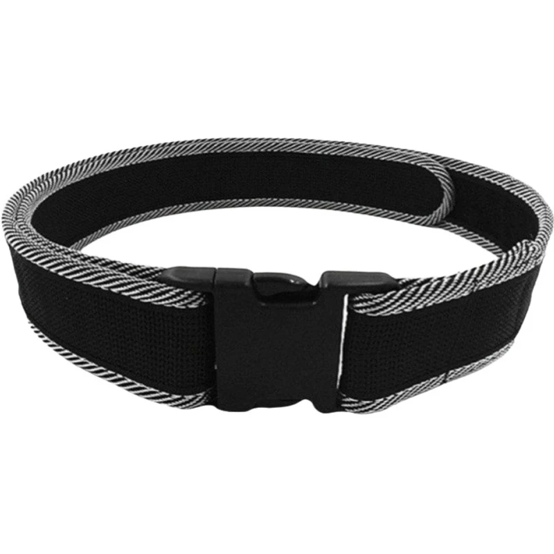 Adjustable Length Portable Belt Waist Hanging Tool Bag Good Choice Thick Belt Waist Protection Work Belt Black Hand Tool tool pouch belt