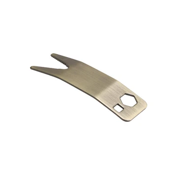 

ABGZ-2PCS Guitar Bass Metal Multi-Tool Spanner Wrench Knob Jack Tuner Bushing for Tightening Switches Guitar Accessories
