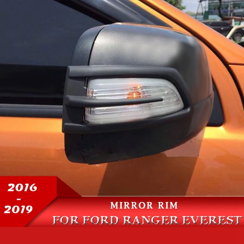 Для Ford Ranger T7 Everest Endeavour 16-19 Автомобильное зеркало заднего вида декоративная рамка