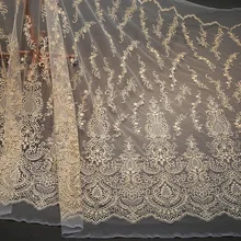 Новая INS Горячая расшитая золотым кружевом ткань Bazin Riche Getzner дизайнер Европа Стиль Telas лоскутное Algodon Tecido 90x130 см