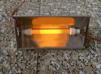 

1pcs single tube radiant heater bathroom oven interior accessories infrared quartz paint oven aluminum reflector