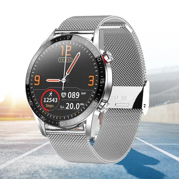 

Smart Watch Bluetooth Call Push Message ECG+PPG Heart Rate Fitness Tracker Blood Pressure IP68 Waterproof Smartwatch VS L15 L8