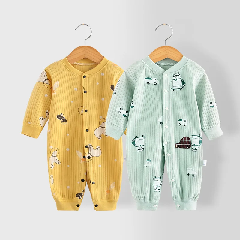 

Baby Boys Girls clothes autumn spring infant jumpsuit newborn Brand long sleeve Rompers 3-6-9-12 months toddler child romper
