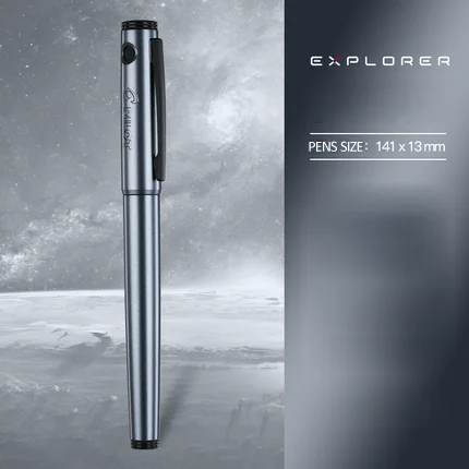 Новинка! перьевая ручка FPEX1 EXPLORER, набор ручек для письма и письма, высококачественные деловые подарки - Цвет: Gray star