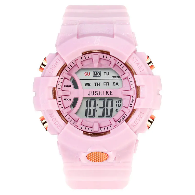 Reloj electrónico para niños y mujeres, pulsera de mano femenina para estudiantes, con movimiento de tendencia, Universidad del viento