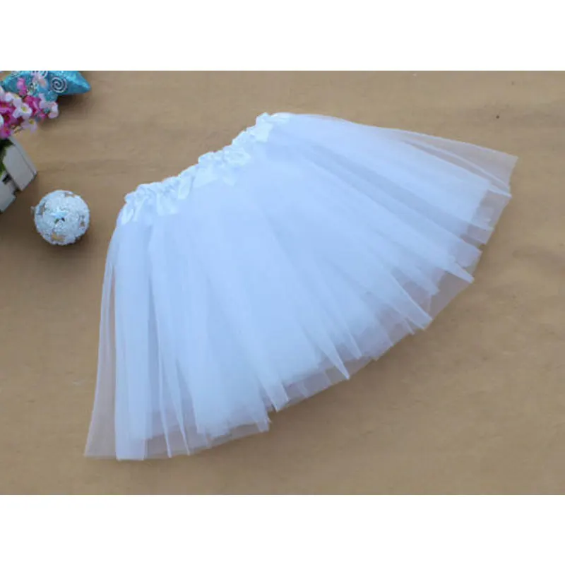 A Sexy Fluffy Novelty Skirt Fashion Colorful Short Dress Women Tulle Tutu Dance Ballet Mini Skirt - Цвет: A