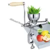 Stainless steel manual juicer Meat, fruit, vegetables, wheatgrass press Household kitchen tools  Hand - operated juice machine 6