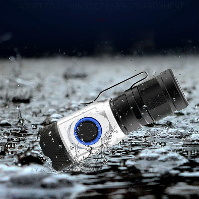 4x XPG LED Flashlight 18650 Multi-Function Torch Flashlight USB Charging Mini Flashlight Set Waterproof Lanterna 40AUG726