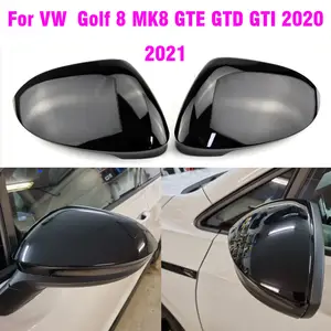 2Pcs/set Car Rear View Mirror Protection Cover Trim for Peugeot 208 2008  2016 - 2022 – the best products in the Joom Geek online store