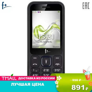 

Mobile Phones F+ F255 Black-Dark blue cellular phone cellphone F 255 2.4'' 240х320 260MHz 1 Core 32MB RAM 32MB 0.08Mpix 2 Sim Micro-USB 1000mAh F