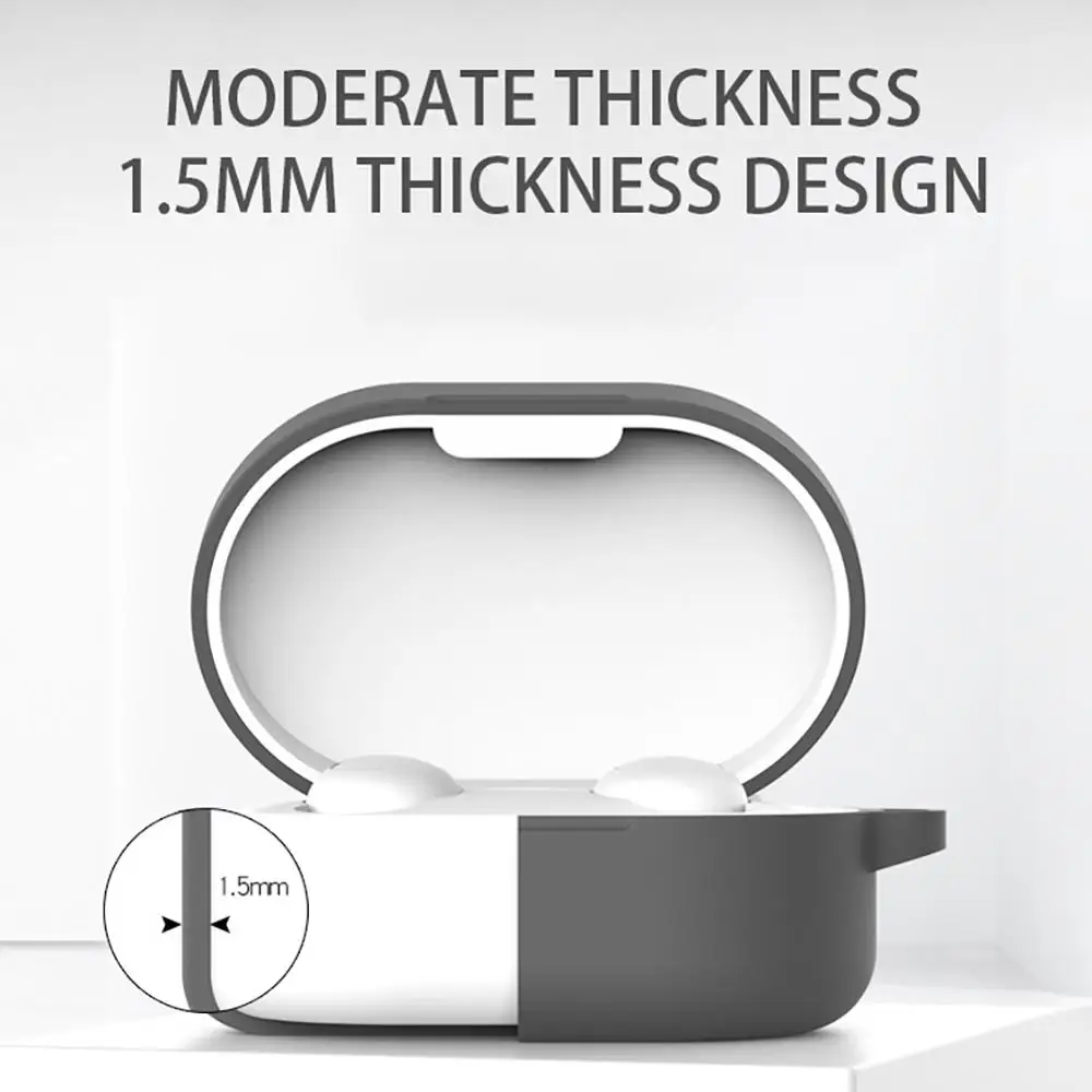 

Earphone Soft Silicone Case Cover Airdots Mi Airdots Silicon Covers Youth Earphone Cases Pouch for Xiaomi Mi Air Dots