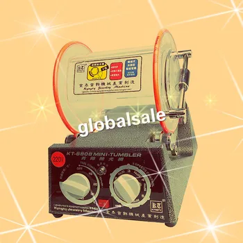 

FREE SHIPPING KT-6808 Rolling Drum Polishing Machine Rotary Tumbler Jewelry Polishing Machine Rock tumbler Capacity