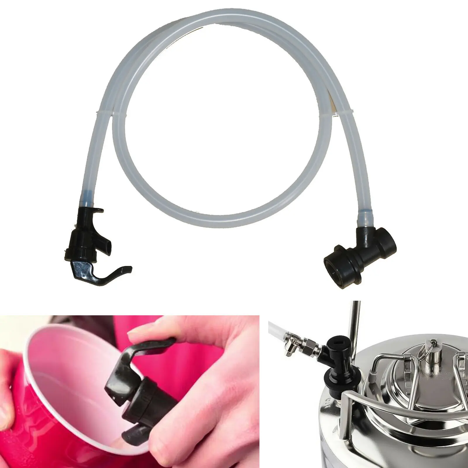 New 50CM Beer Line with Picnic Tap &amp Ball-Lock Disconnect for Home Brew Keg | Дом и сад