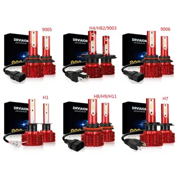 

2021 New 2pcs Led Headlight Bulbs LED Car Light With ODM CSP Chips 6500k Fog Lamps H1/H4