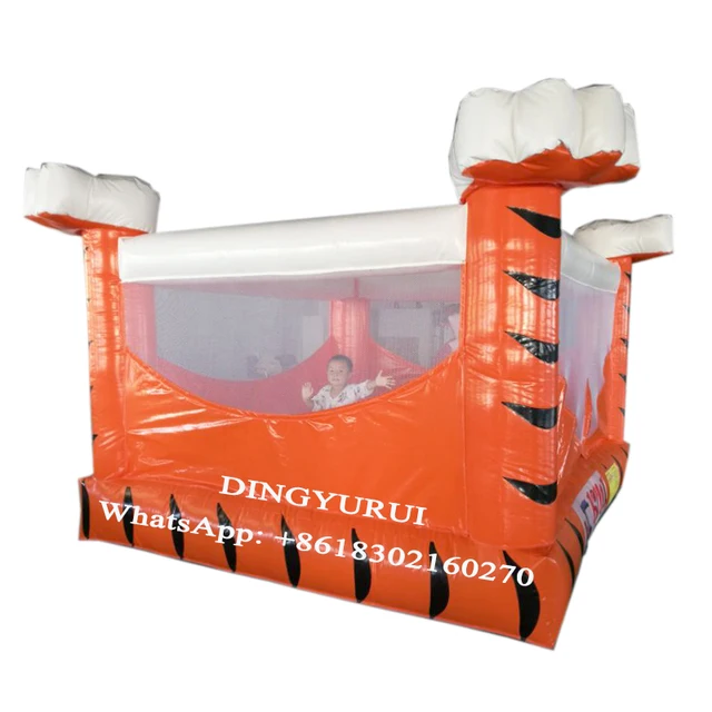 US $765.00 Cartoon theme kids playground outdoor amusement park baby inflatable park game