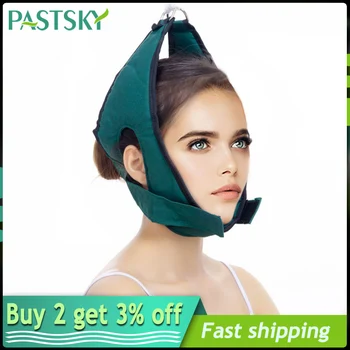 

Adjustable Cervical Traction Belt Breathable Canvas Sling Tractor Stretch Neck Straps Home Medical Equipment Health Care Tool