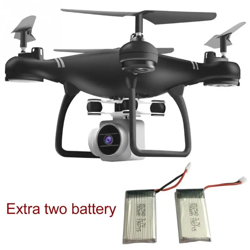 Новинка HJ14W камера дроны Wifi FPV HD камера 1080P RC Дрон складной Квадрокоптер вертолет с двойной дополнительной батареей - Цвет: Extra 2 battery