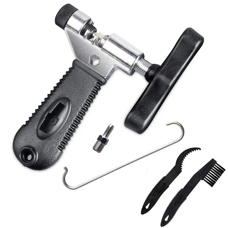 

Hot HG-Bike Chain Tool, Universal for 7 8 9 10 Speed Chain Link Repair Removal with Freewheel Cleaning Brush, Bicycle Chain Spli