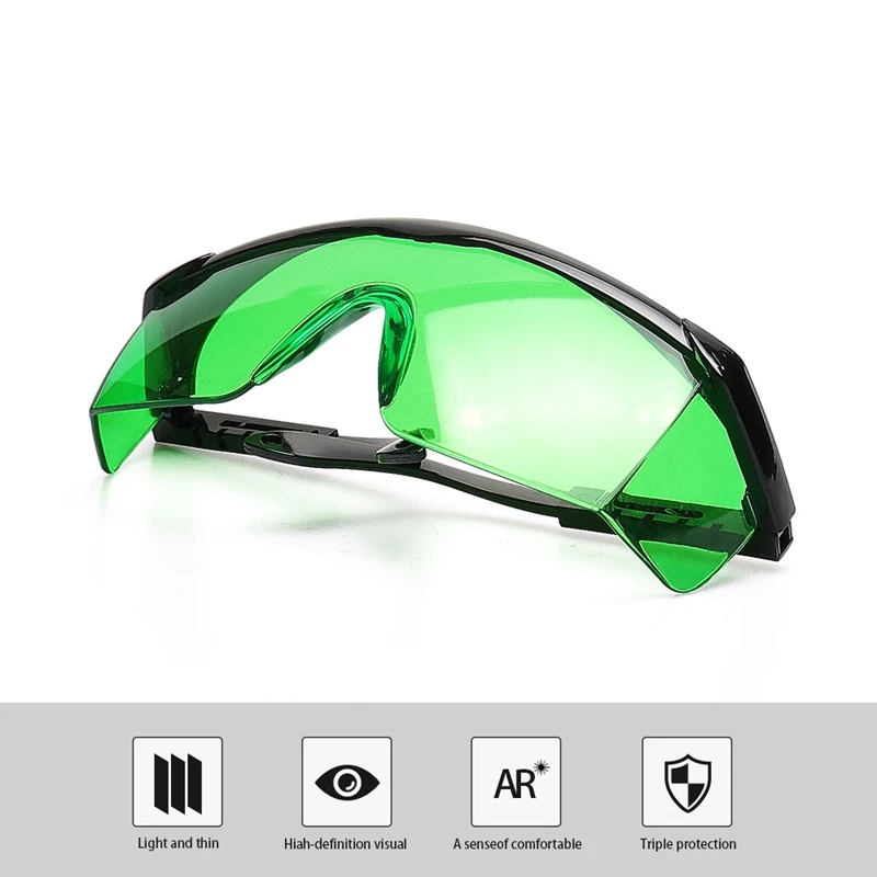 PINTUDY Green Red Laser Enhancing Glasses For Laser level Adjustable Protection Eye Safety Vertical Horizontal Lasers Parts New